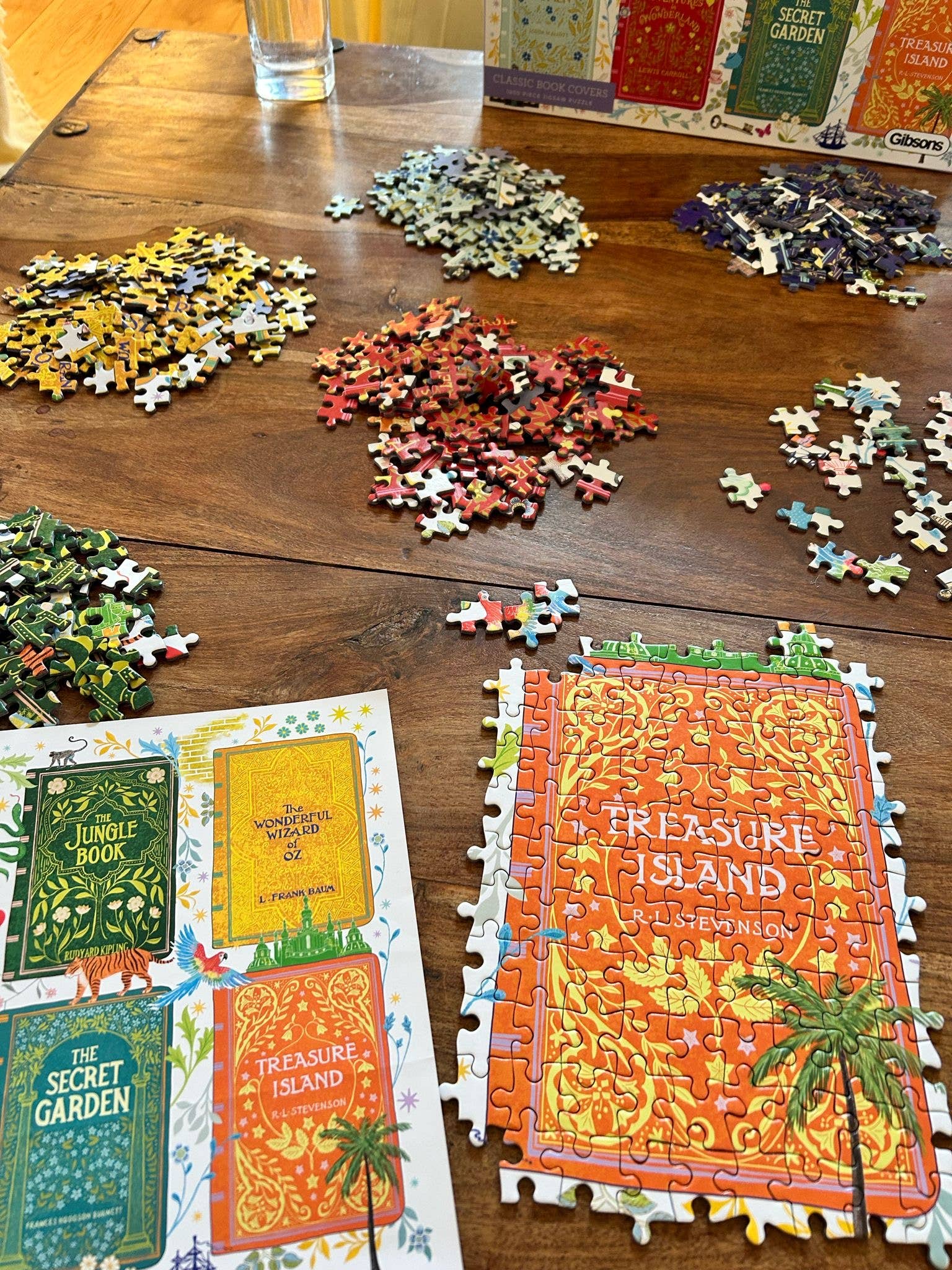 Classic Book Covers 1000 Piece Jigsaw Puzzle