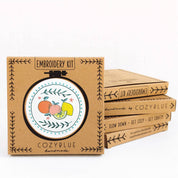 Citrus embroidery kit