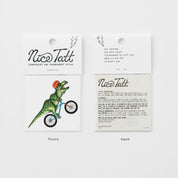 Rex Bike - Temporary Tattoo