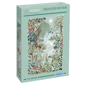 The Art File Frosted River 1000 Piece Puzzle