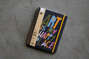 Happy Place Hardcover Spiral Sketchbook