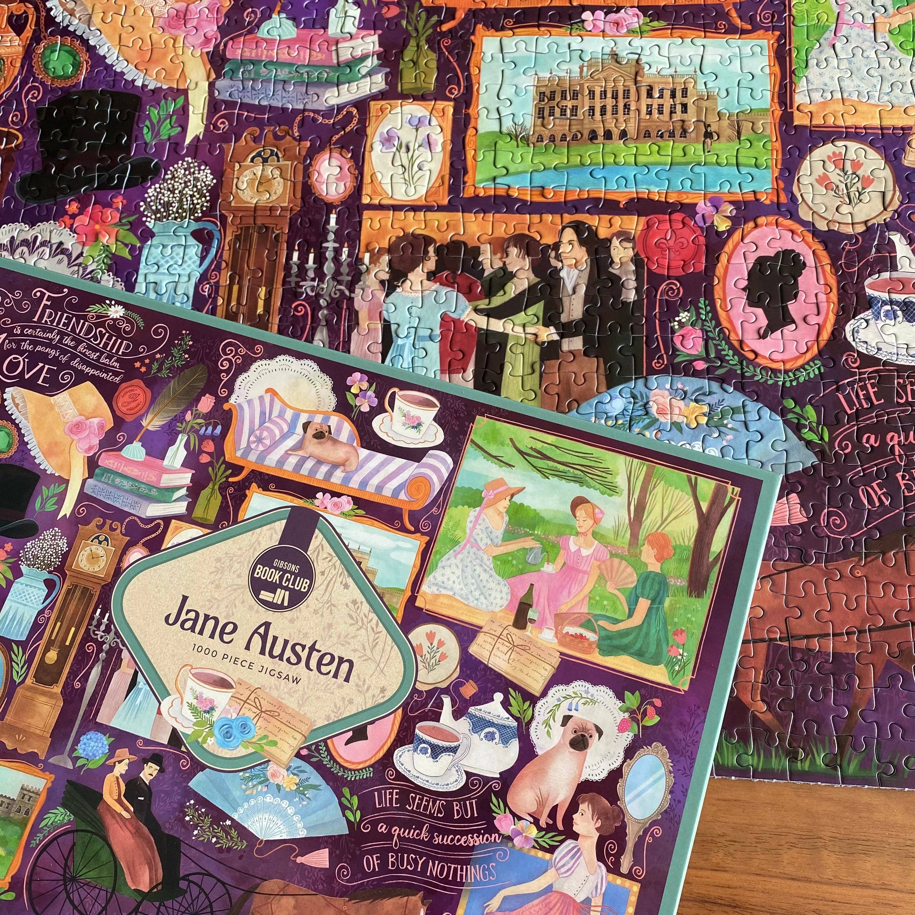 Book Club: Jane Austen 1000 Piece Jigsaw Puzzle