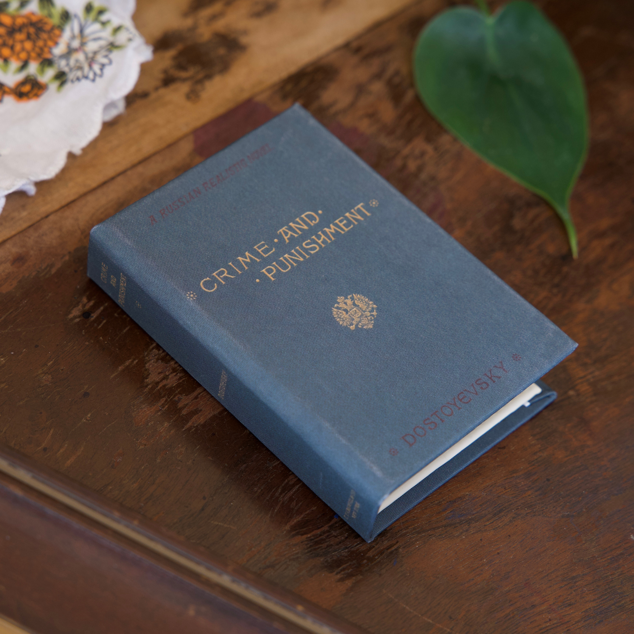Crime and Punishment by Fyodor Dostoevsky 1866 Book Wallet