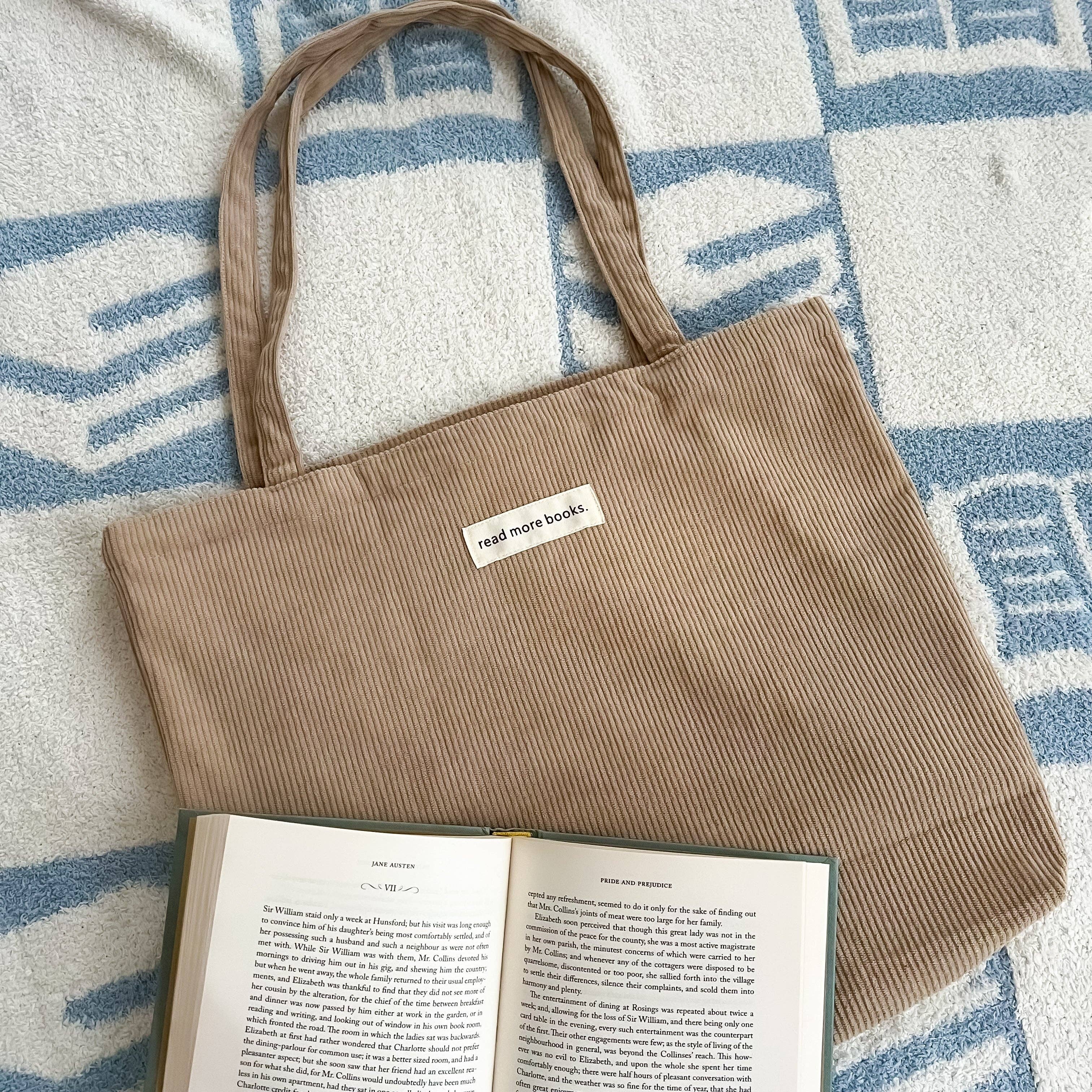 Read More Books Corduroy Tote