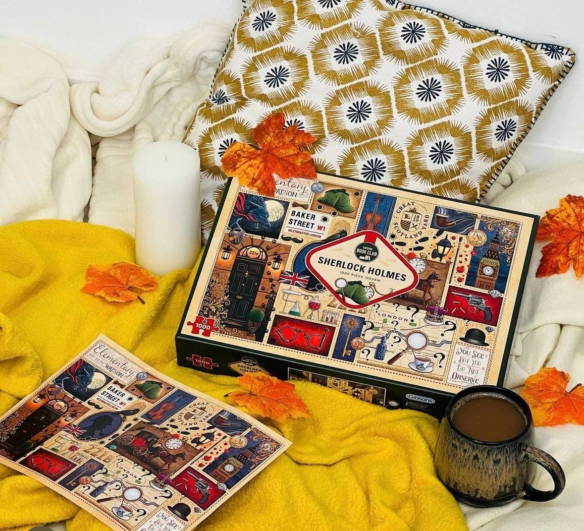 Book Club: Sherlock Holmes 1000 Piece Jigsaw Puzzle
