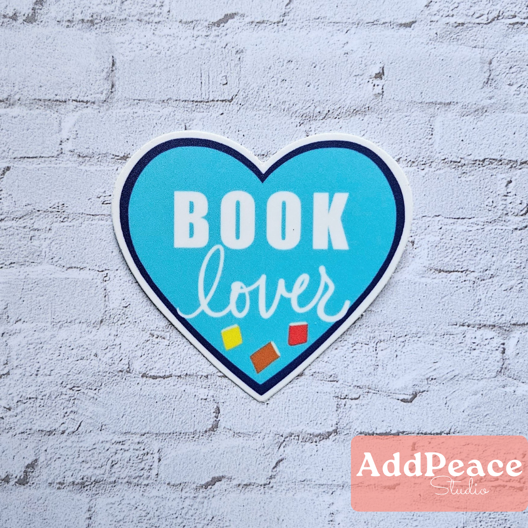 Book Lover Vinyl Sticker