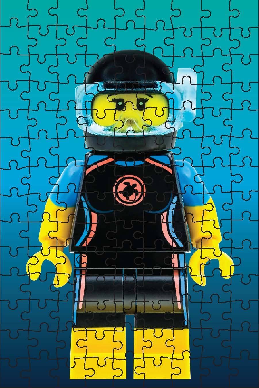 LEGO Mystery Minifigure Puzzles Blue Edition