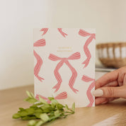 Holiday Bows Season's Greetings Card