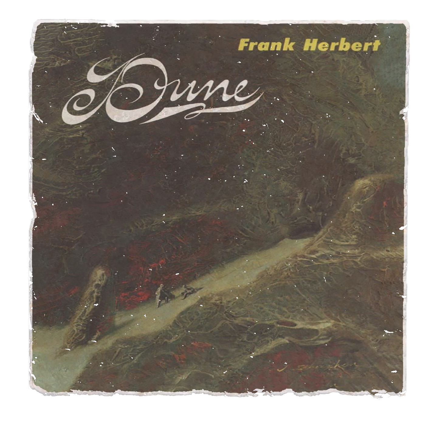 Classic Book Coaster - Dune - Frank Herbert