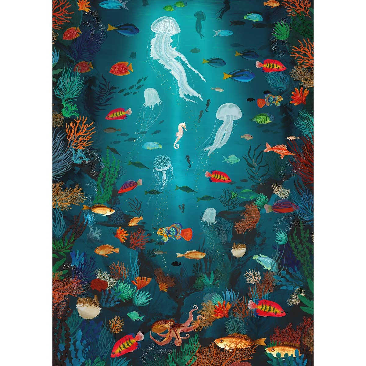 The Art File Underwater World 1000 Piece Jigsaw Puzzle