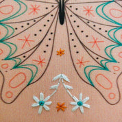 Butterfly embroidery kit