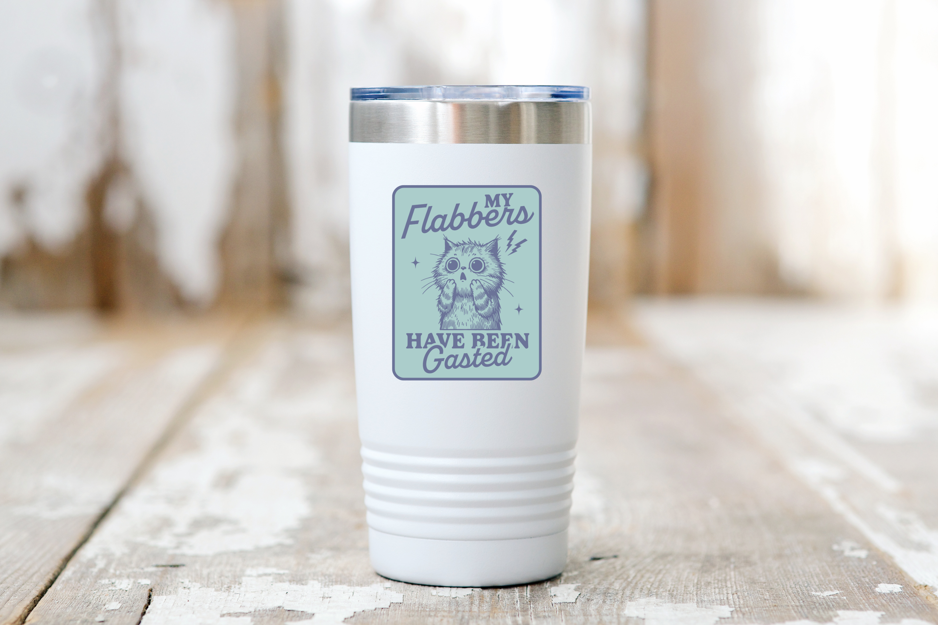 My Flabbers Have Been Gasted Sticker