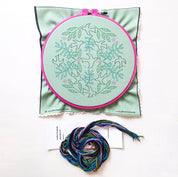 Blackbird embroidery kit