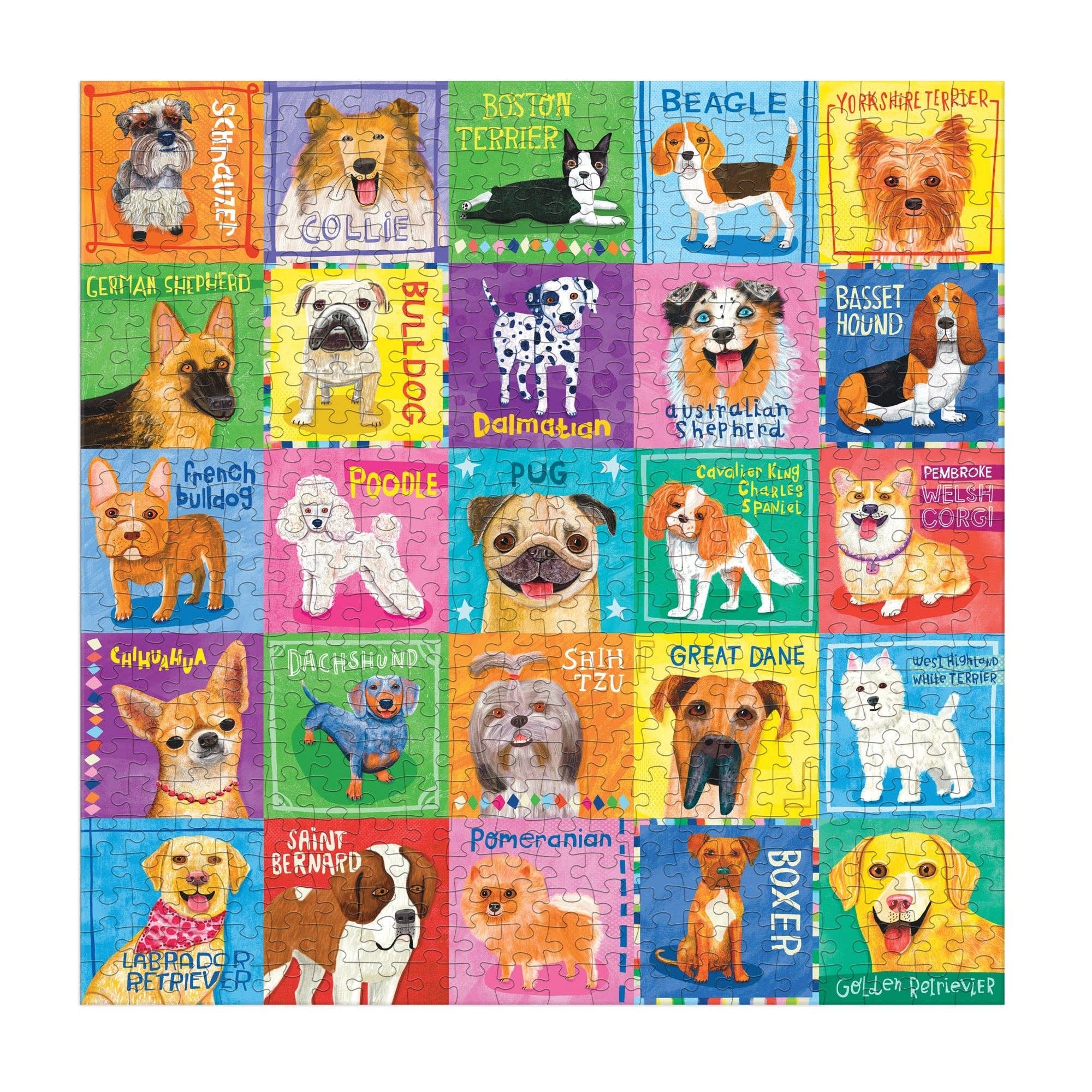 Pawsome Portraits 500 Piece Family Puzzle