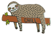 Sloth Enamel Pin