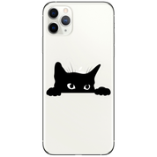 Sneaky Kitty Vinyl Sticker