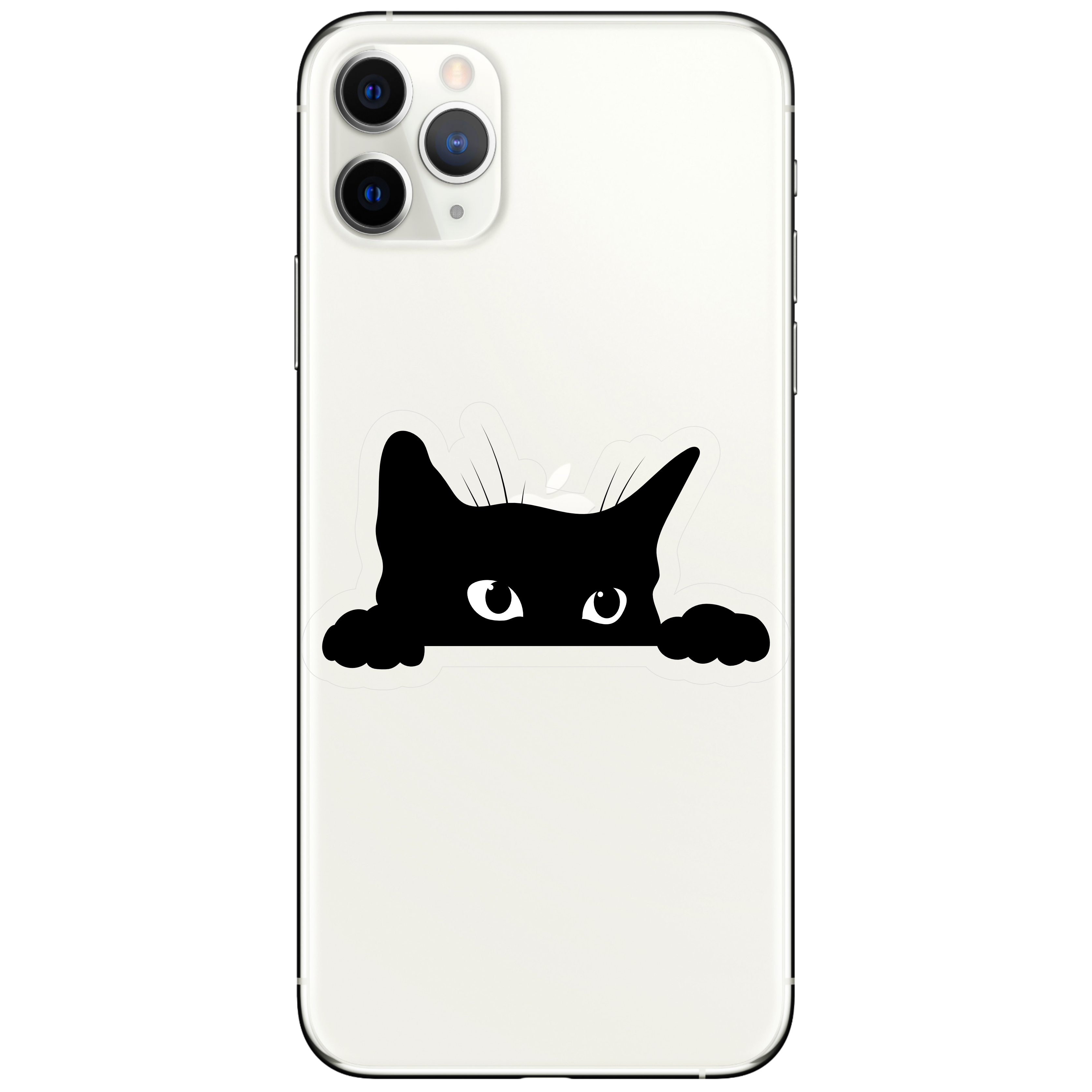 Sneaky Kitty Vinyl Sticker