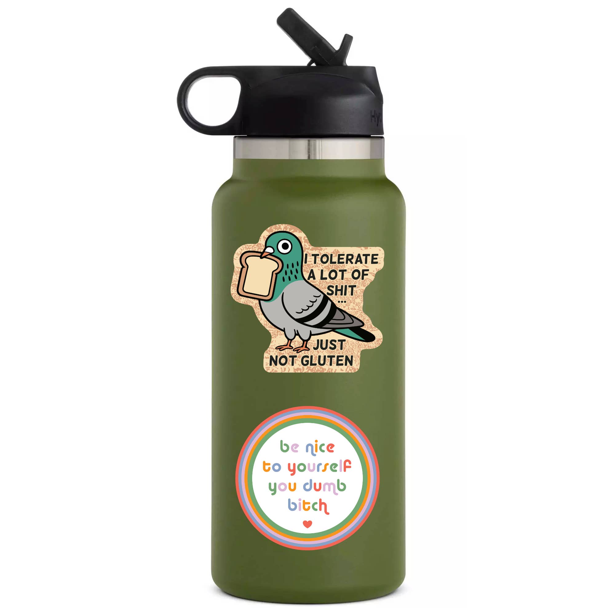 Tolerate a lot of Shit Vinyl Sticker