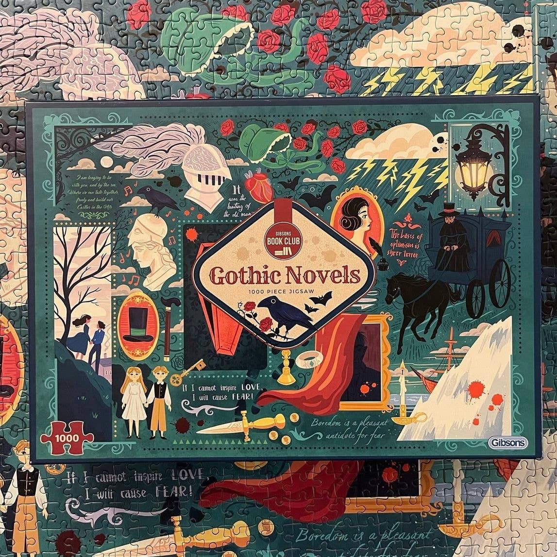 Book Club: Gothic Novels 1000 Piece Jigsaw Puzzle