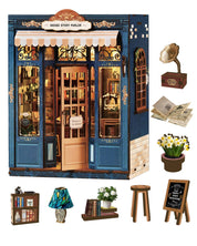 DIY Book Nook Kit: Indigo Story Parlor