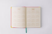2026 Tulip Blind Embossed 17-Month Medium Bound Planner