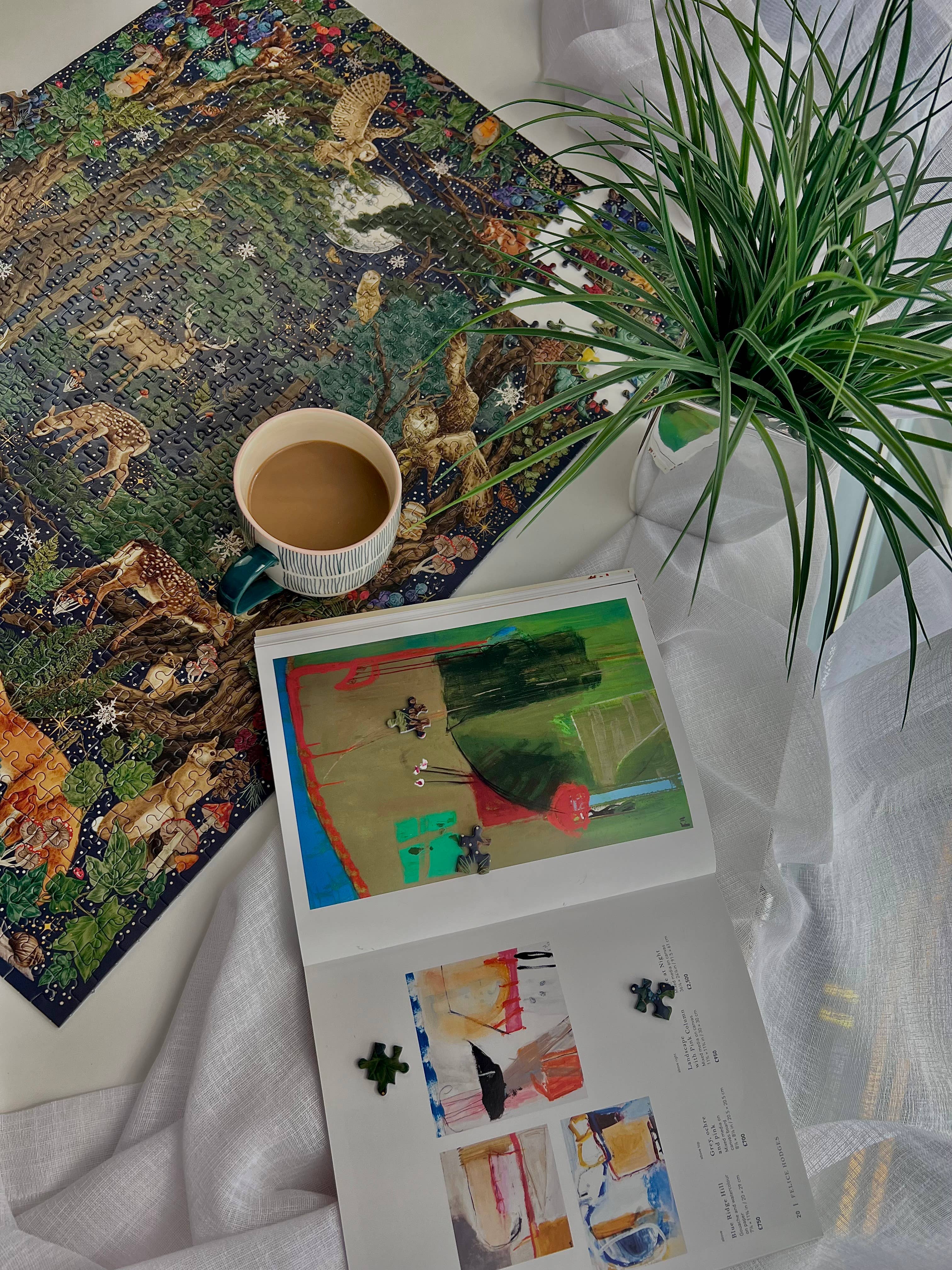 The Art File Into The Forest 1000 Piece Jigsaw Puzzle