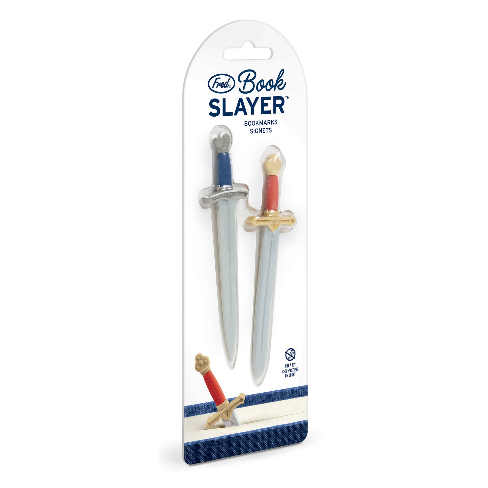 BOOK SLAYER Sword Bookmarks - Set of 2
