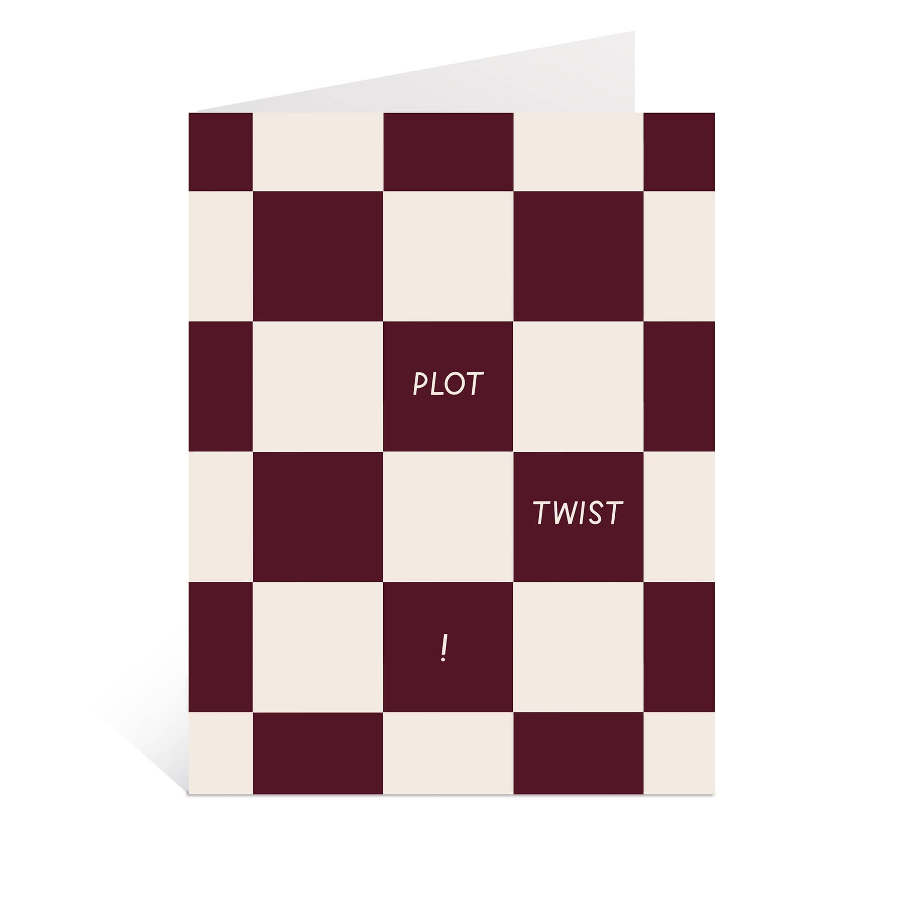 Plot Twist Greeting Card