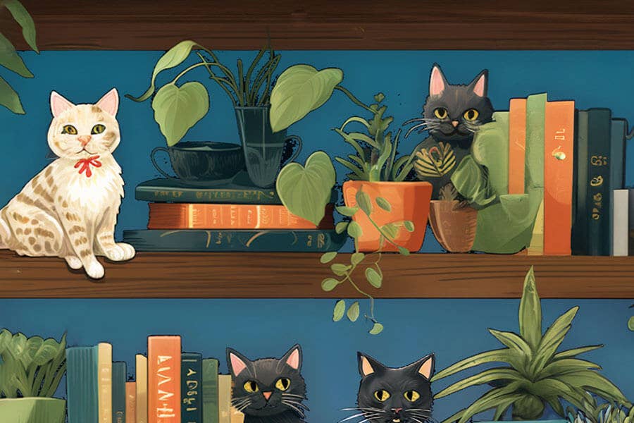 Cat Tales - Mini Jigsaw Puzzle
