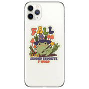 Fall My Favorite F Word Frog Vinyl Sticker
