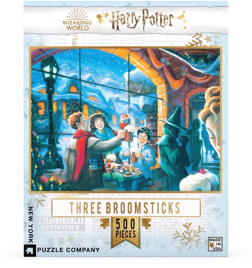 Three Broomsticks - 500 Piece Jigsaw Puzzle