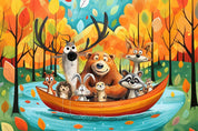 Canoe Critters - Mini Jigsaw Puzzle