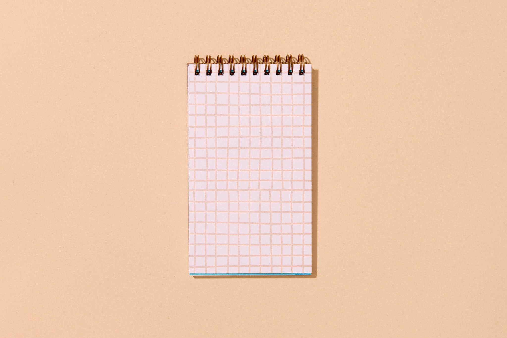 Checks Letterpress Pocket-size Spiral Notebook