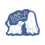 Halloween Boop Ghost Dog Vinyl Sticker