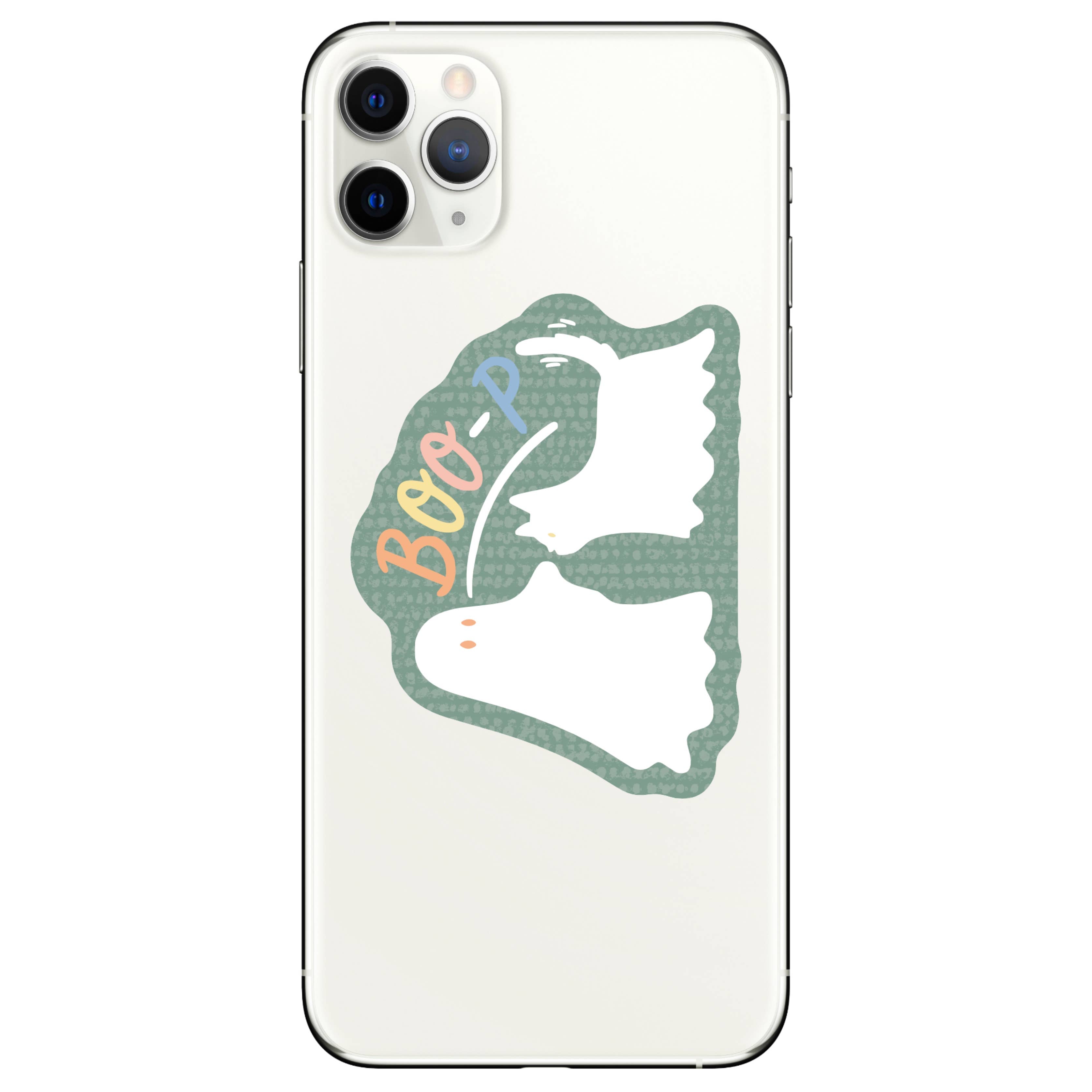 Halloween Boop Ghost Cat Vinyl Sticker