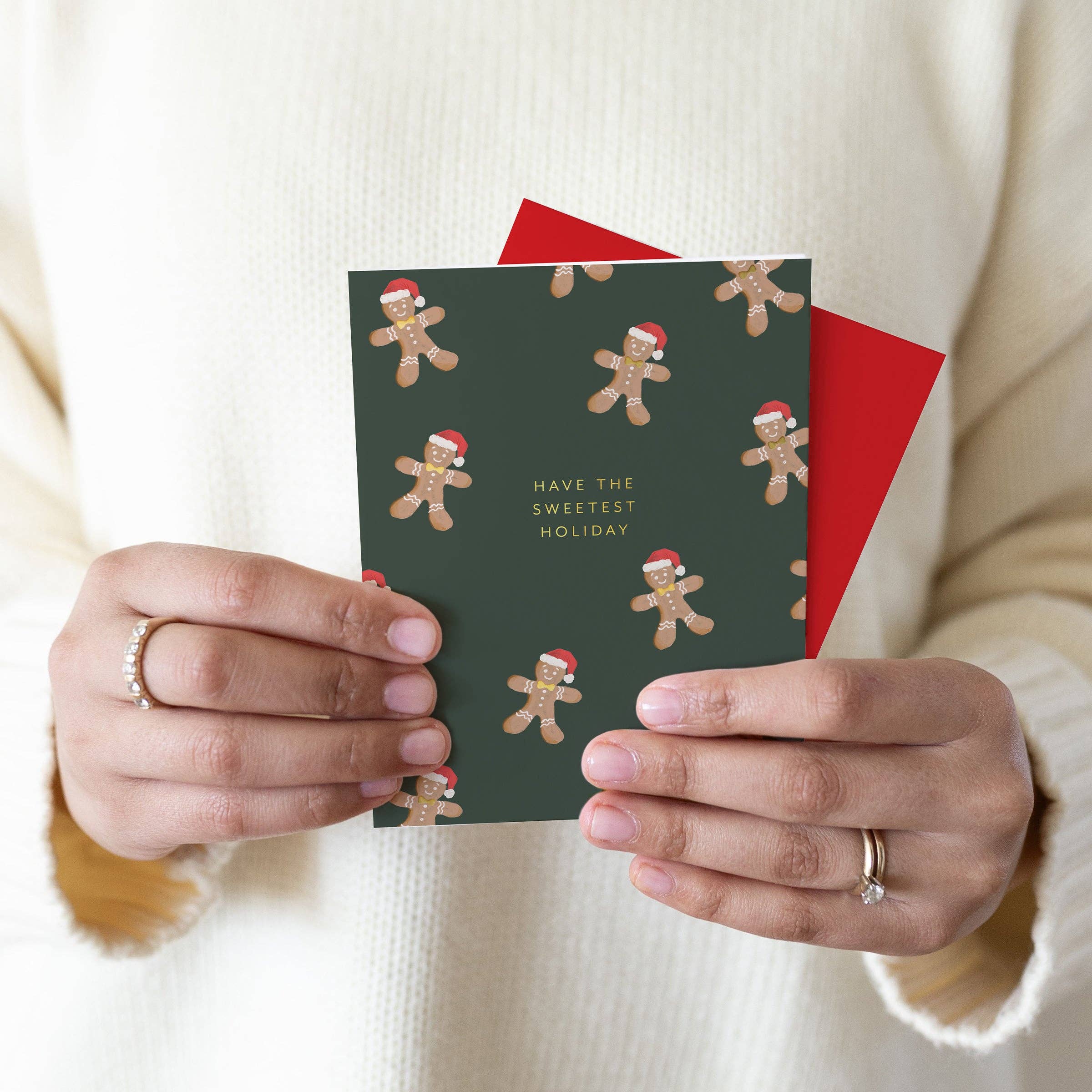 Gingerbread Christmas Card