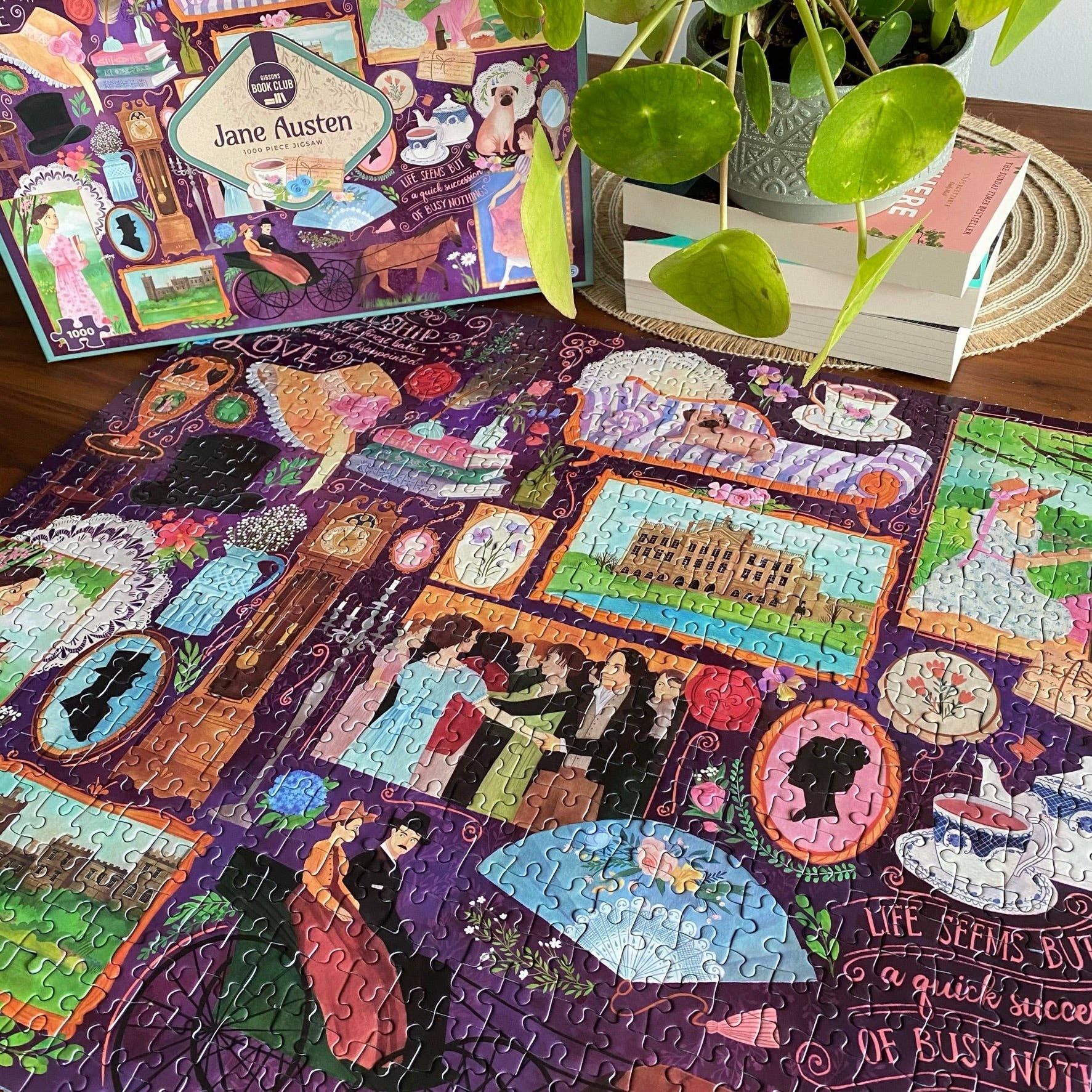 Book Club: Jane Austen 1000 Piece Jigsaw Puzzle