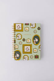 Mouse Cameo Spiral Notebook