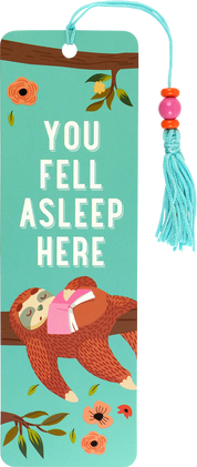 You Fell Asleep Here Beaded Bookmark