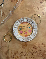 Sun Porcelain Trinket Dish
