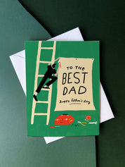 Best Dad Sign - Classic Father's Day Card