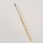Watercolor paintbrush set of five wood brushes