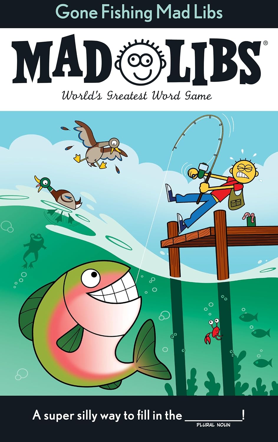 Gone Fishing Mad Libs: World's Greatest Word Game (Mad Libs)
