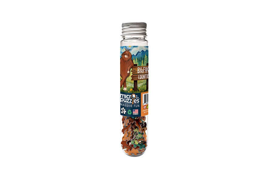 Bigfoot Country - Mini Jigsaw Puzzle