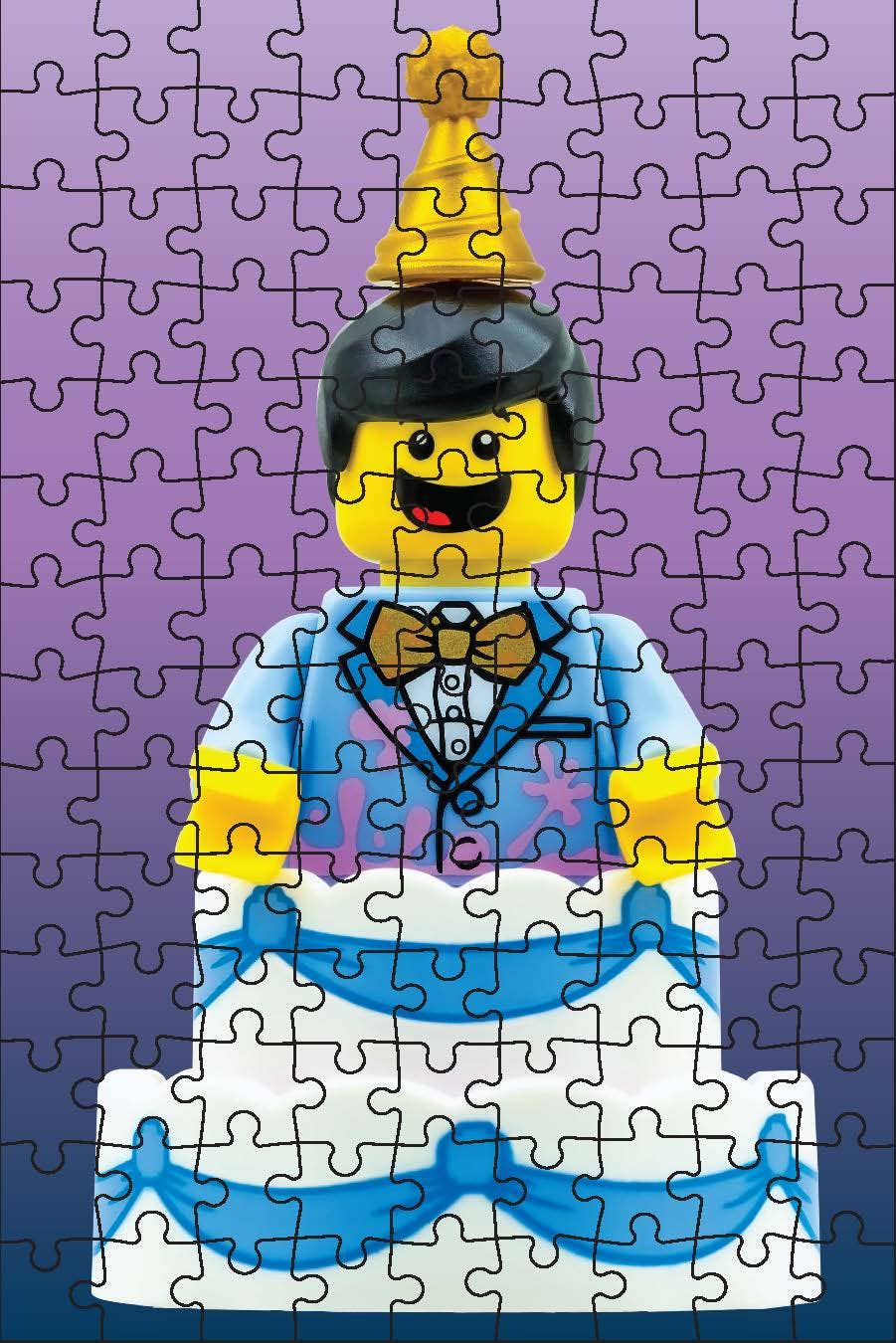 LEGO Mystery Minifigure Puzzles Blue Edition