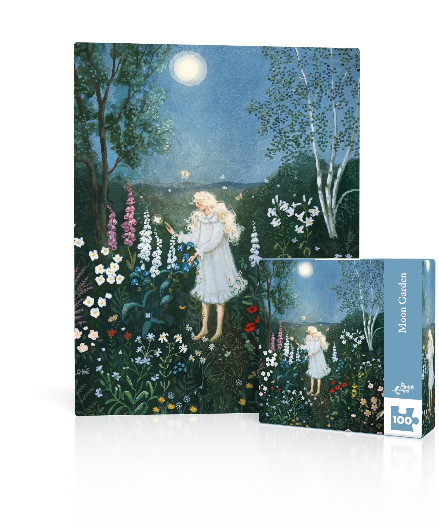 Moon Garden Mini - 100 Piece Mini Puzzle