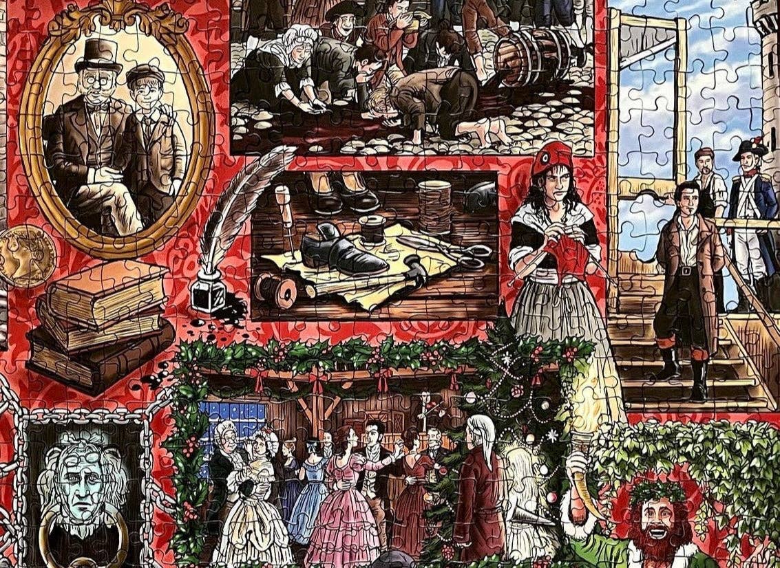Book Club: Charles Dickens 1000 Piece Jigsaw Puzzle