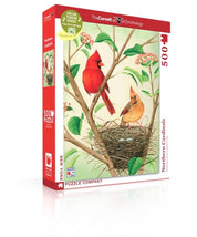 Northern Cardinals - 500 Piece Jigsaw Puzzle