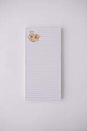 Bookstack and Teacup Notepad