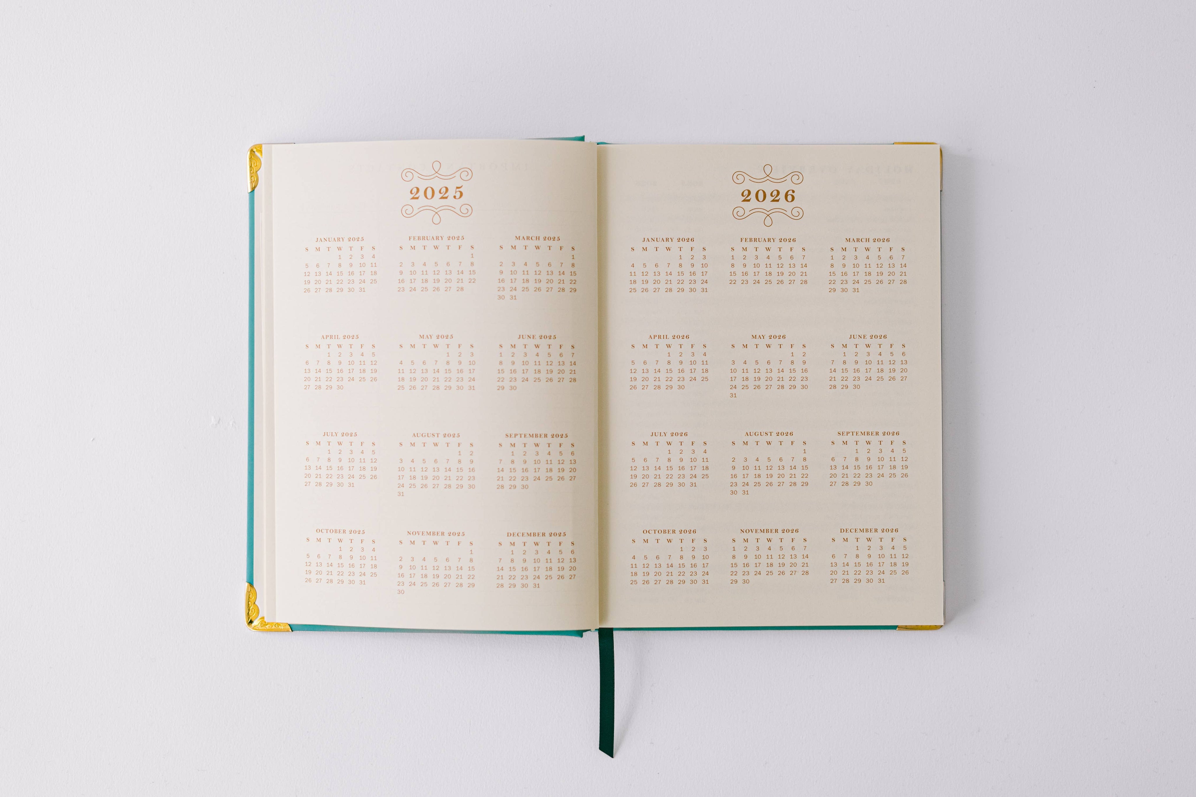 2026 Painted Frame 17-Month Medium Bound Planner